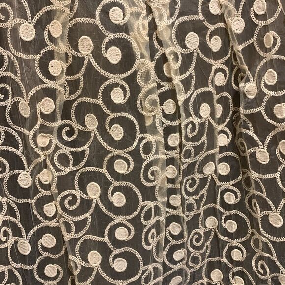 Ryu Women’s Brown Cream Strapless Lined Lace Evening Formal Bandeau Dress Size S - Picture 5 of 13